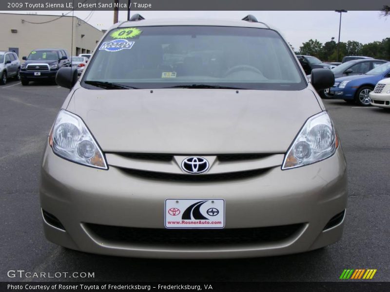Desert Sand Mica / Taupe 2009 Toyota Sienna LE