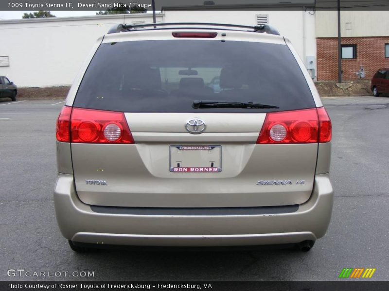 Desert Sand Mica / Taupe 2009 Toyota Sienna LE