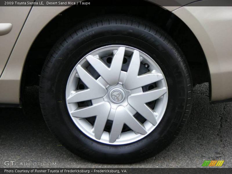 Desert Sand Mica / Taupe 2009 Toyota Sienna LE