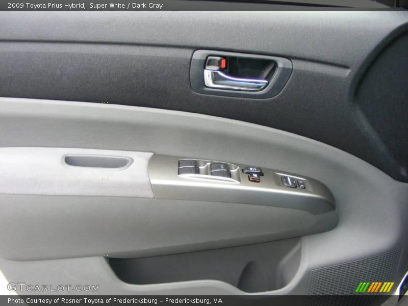 Super White / Dark Gray 2009 Toyota Prius Hybrid