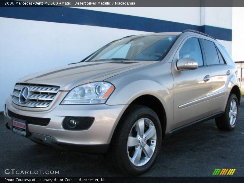 Desert Silver Metallic / Macadamia 2006 Mercedes-Benz ML 500 4Matic