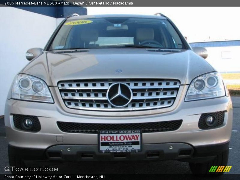 Desert Silver Metallic / Macadamia 2006 Mercedes-Benz ML 500 4Matic