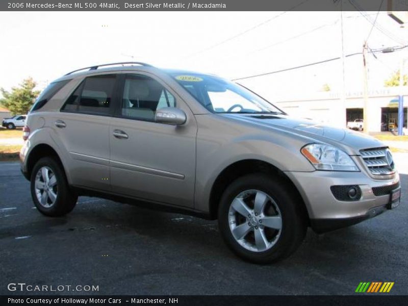 Desert Silver Metallic / Macadamia 2006 Mercedes-Benz ML 500 4Matic