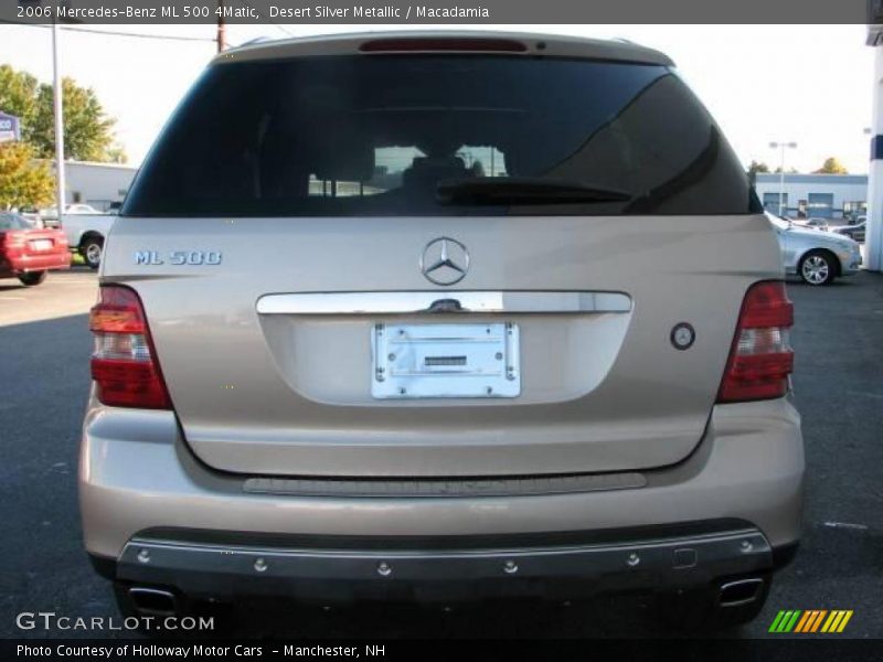 Desert Silver Metallic / Macadamia 2006 Mercedes-Benz ML 500 4Matic