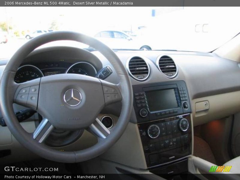 Desert Silver Metallic / Macadamia 2006 Mercedes-Benz ML 500 4Matic