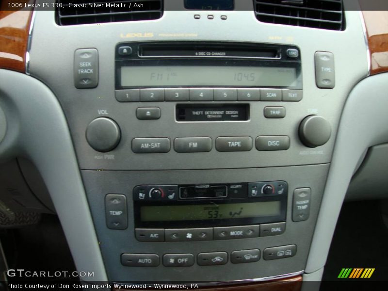 Classic Silver Metallic / Ash 2006 Lexus ES 330