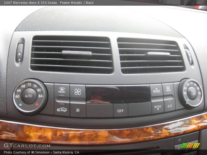 Pewter Metallic / Black 2007 Mercedes-Benz E 350 Sedan