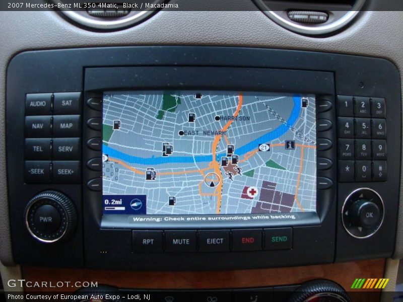Black / Macadamia 2007 Mercedes-Benz ML 350 4Matic