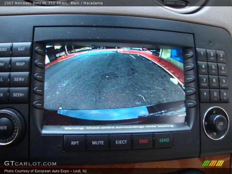 Black / Macadamia 2007 Mercedes-Benz ML 350 4Matic