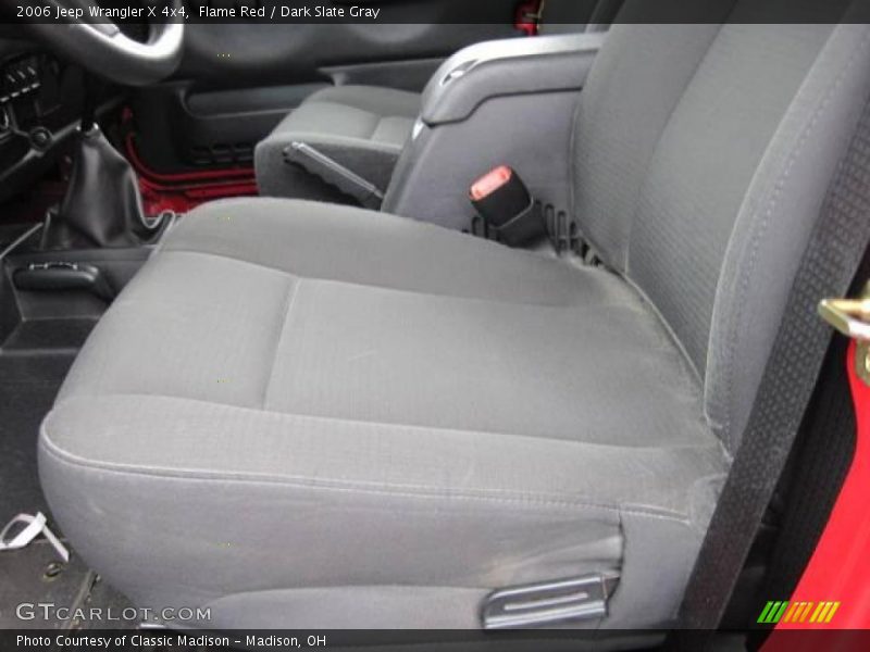 Flame Red / Dark Slate Gray 2006 Jeep Wrangler X 4x4