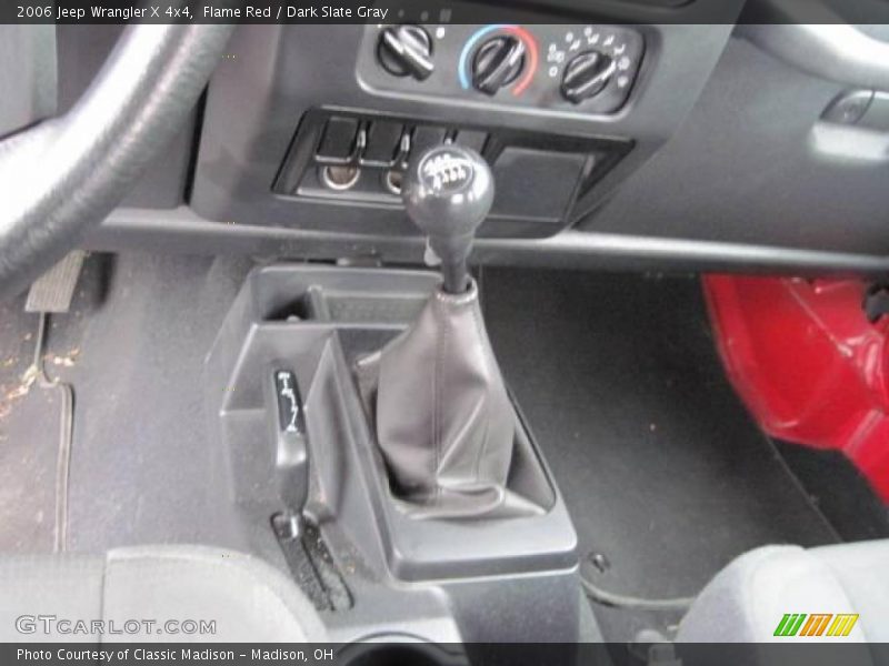 Flame Red / Dark Slate Gray 2006 Jeep Wrangler X 4x4