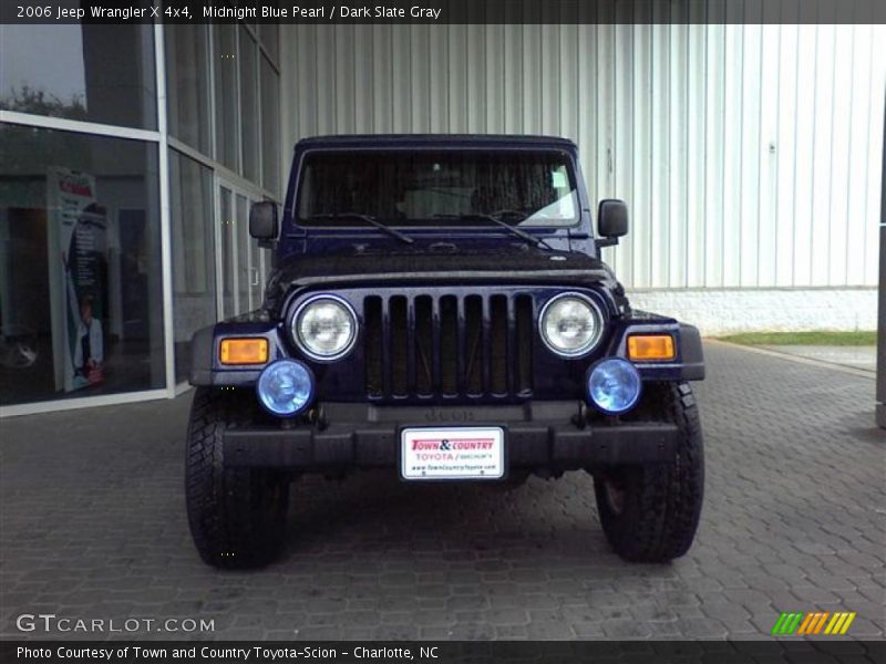 Midnight Blue Pearl / Dark Slate Gray 2006 Jeep Wrangler X 4x4