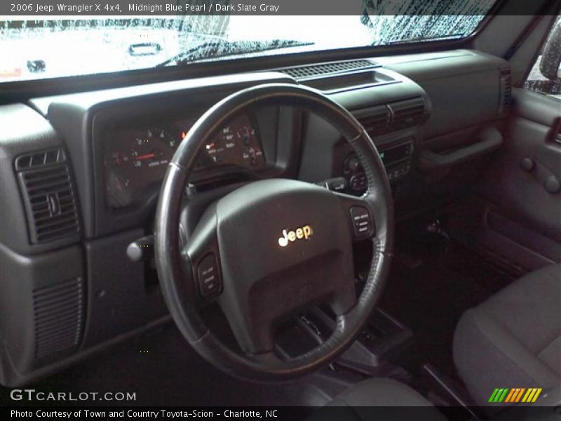 Midnight Blue Pearl / Dark Slate Gray 2006 Jeep Wrangler X 4x4