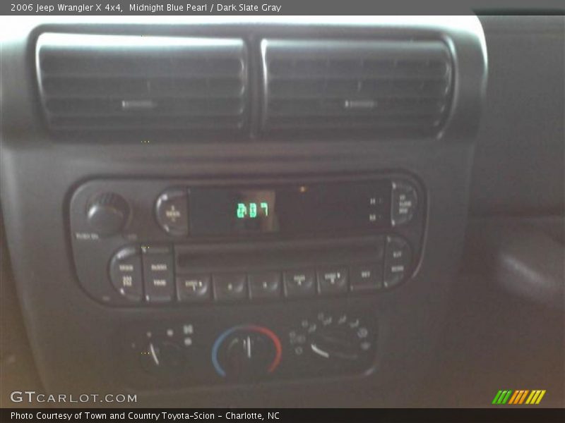 Midnight Blue Pearl / Dark Slate Gray 2006 Jeep Wrangler X 4x4