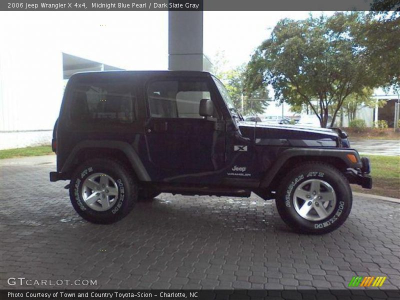 Midnight Blue Pearl / Dark Slate Gray 2006 Jeep Wrangler X 4x4