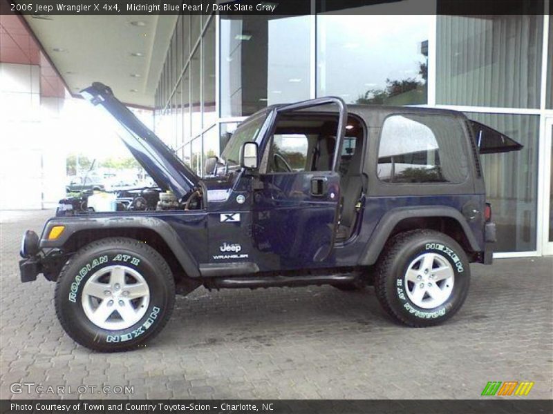 Midnight Blue Pearl / Dark Slate Gray 2006 Jeep Wrangler X 4x4