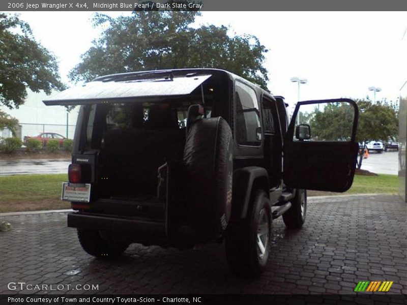 Midnight Blue Pearl / Dark Slate Gray 2006 Jeep Wrangler X 4x4