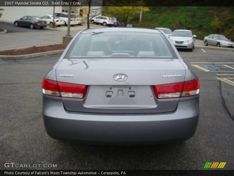 Steel Gray / Gray 2007 Hyundai Sonata GLS