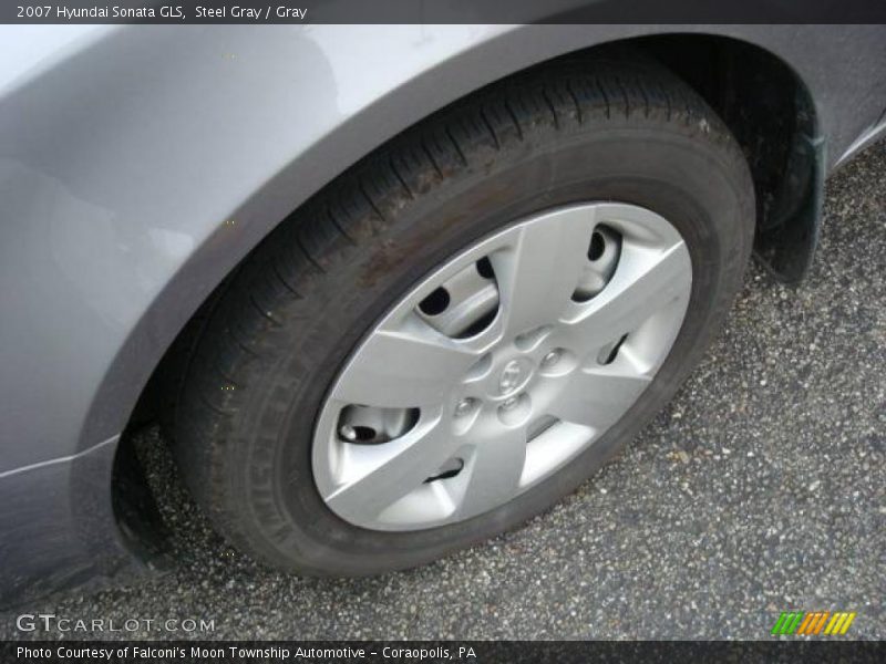 Steel Gray / Gray 2007 Hyundai Sonata GLS