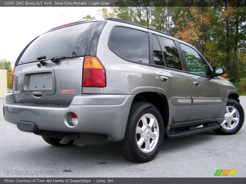 Steel Grey Metallic / Light Gray 2005 GMC Envoy SLT 4x4