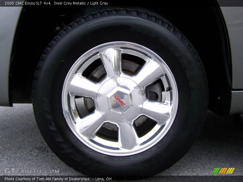 Steel Grey Metallic / Light Gray 2005 GMC Envoy SLT 4x4