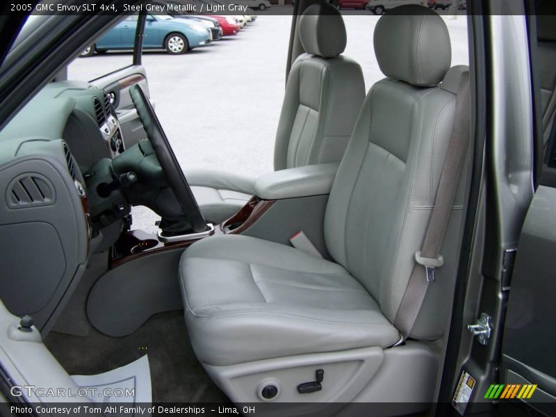 Steel Grey Metallic / Light Gray 2005 GMC Envoy SLT 4x4