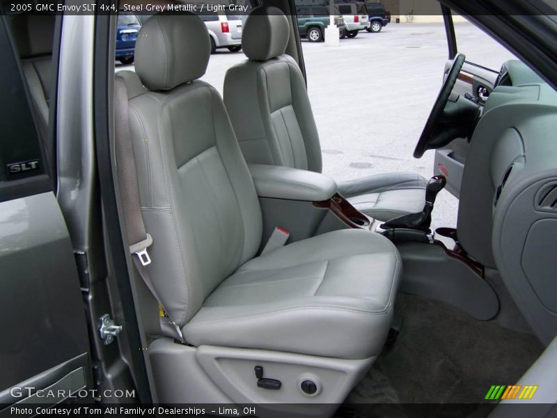 Steel Grey Metallic / Light Gray 2005 GMC Envoy SLT 4x4