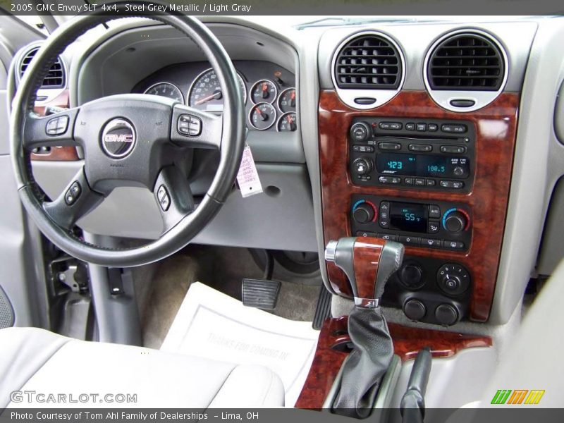 Steel Grey Metallic / Light Gray 2005 GMC Envoy SLT 4x4