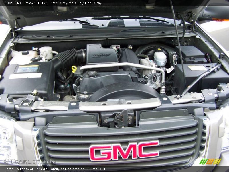 Steel Grey Metallic / Light Gray 2005 GMC Envoy SLT 4x4
