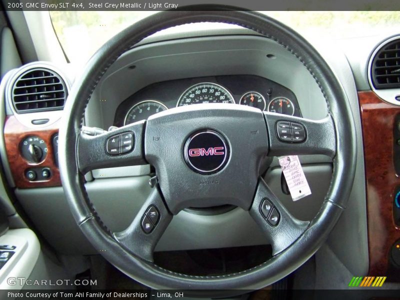 Steel Grey Metallic / Light Gray 2005 GMC Envoy SLT 4x4
