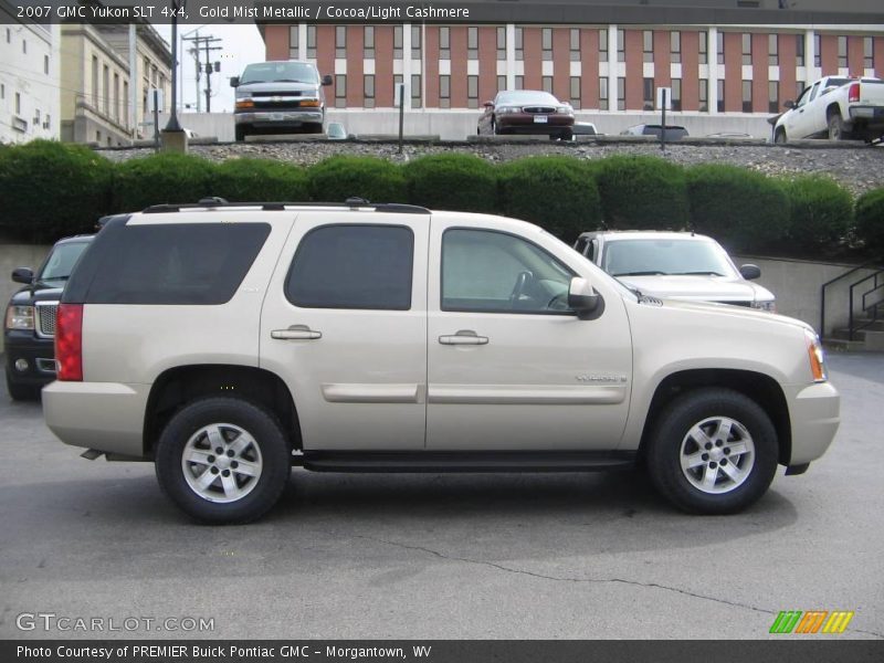 Gold Mist Metallic / Cocoa/Light Cashmere 2007 GMC Yukon SLT 4x4