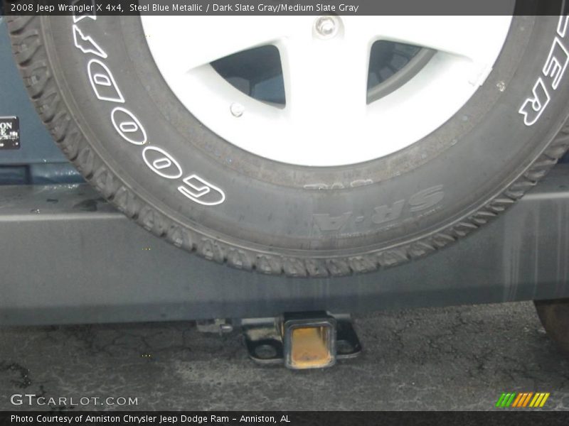 Steel Blue Metallic / Dark Slate Gray/Medium Slate Gray 2008 Jeep Wrangler X 4x4