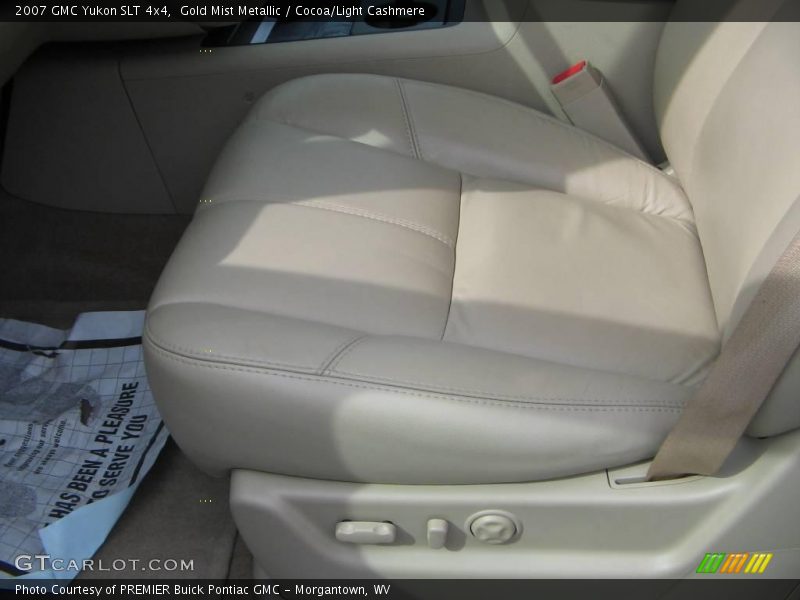 Gold Mist Metallic / Cocoa/Light Cashmere 2007 GMC Yukon SLT 4x4