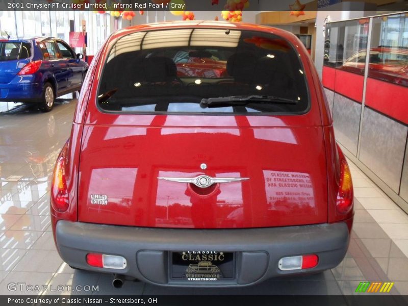 Inferno Red Pearl / Gray 2001 Chrysler PT Cruiser Limited