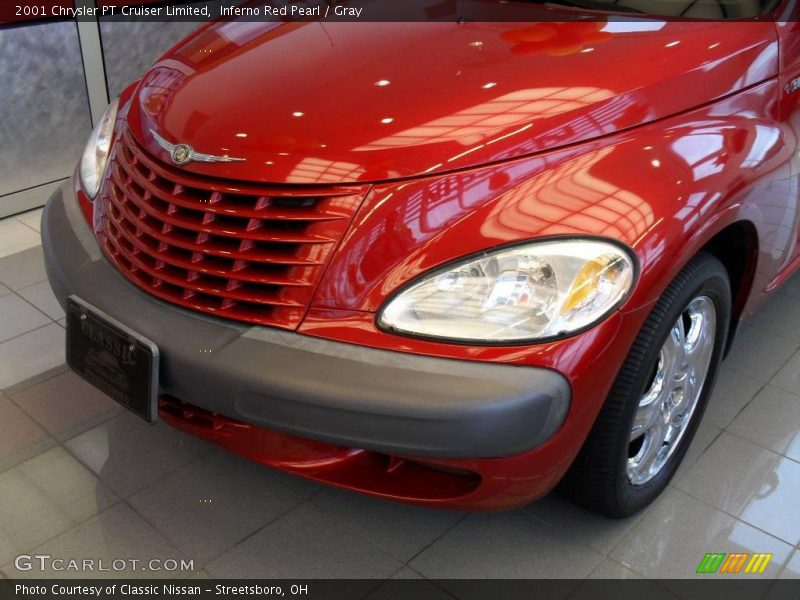 Inferno Red Pearl / Gray 2001 Chrysler PT Cruiser Limited