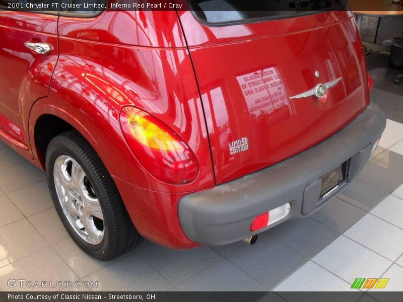 Inferno Red Pearl / Gray 2001 Chrysler PT Cruiser Limited