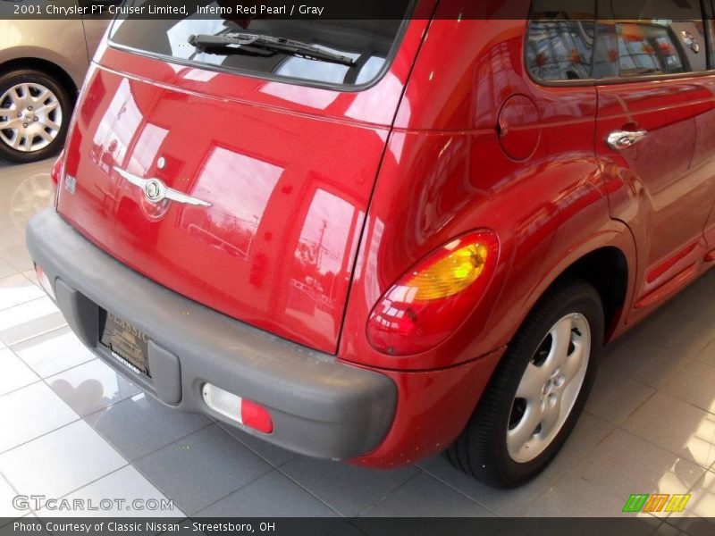 Inferno Red Pearl / Gray 2001 Chrysler PT Cruiser Limited