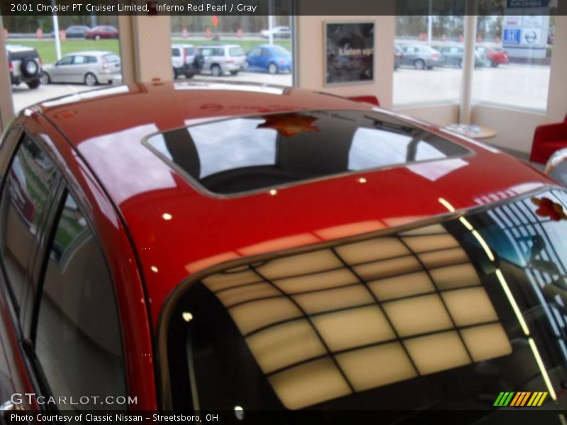 Inferno Red Pearl / Gray 2001 Chrysler PT Cruiser Limited