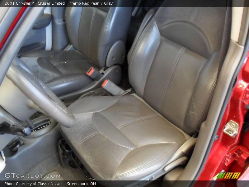 Inferno Red Pearl / Gray 2001 Chrysler PT Cruiser Limited