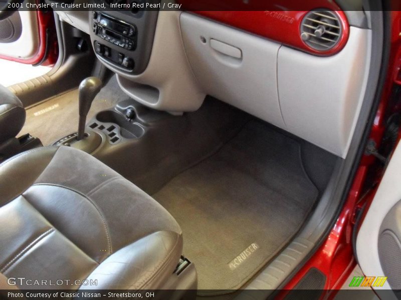 Inferno Red Pearl / Gray 2001 Chrysler PT Cruiser Limited