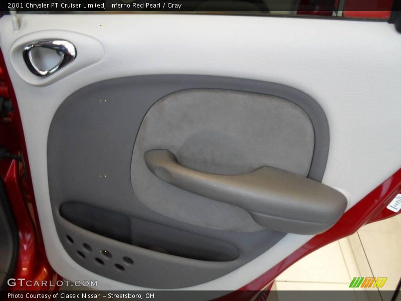 Inferno Red Pearl / Gray 2001 Chrysler PT Cruiser Limited