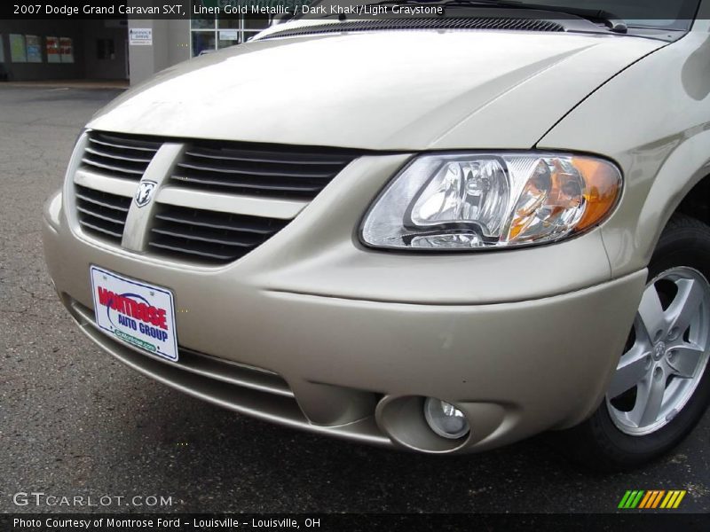 Linen Gold Metallic / Dark Khaki/Light Graystone 2007 Dodge Grand Caravan SXT