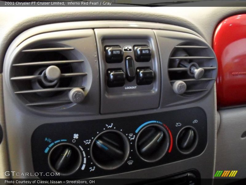 Inferno Red Pearl / Gray 2001 Chrysler PT Cruiser Limited