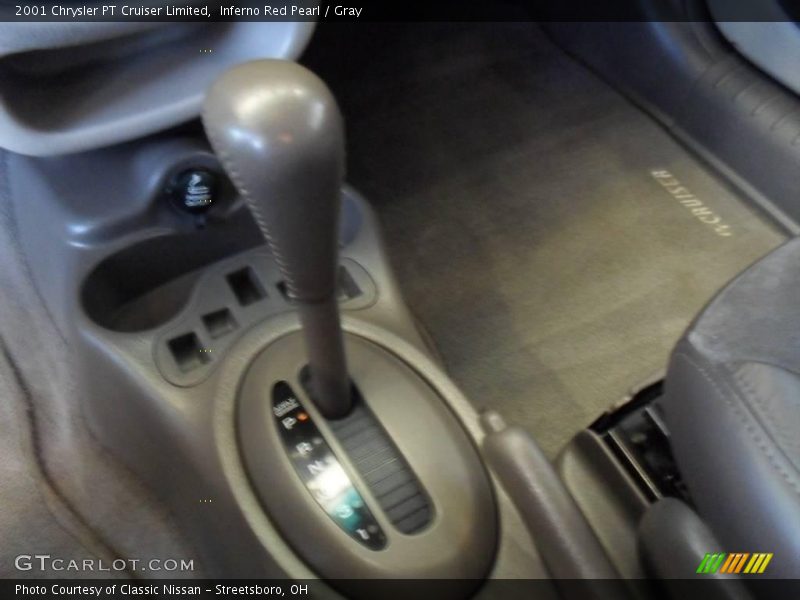 Inferno Red Pearl / Gray 2001 Chrysler PT Cruiser Limited