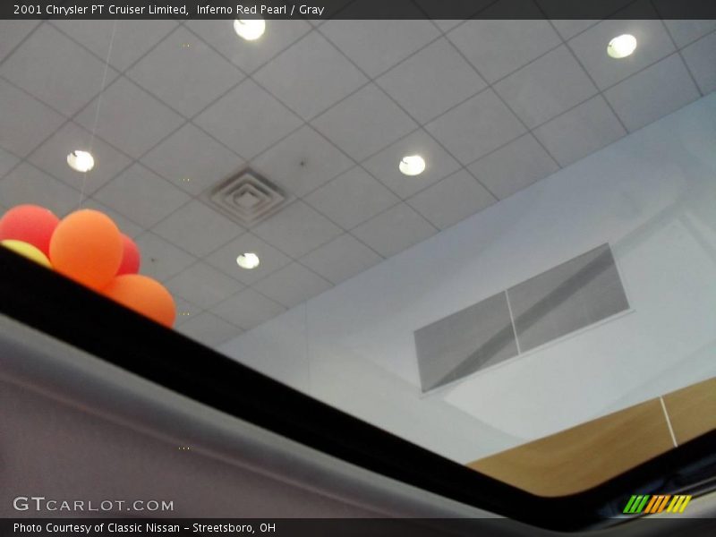 Inferno Red Pearl / Gray 2001 Chrysler PT Cruiser Limited