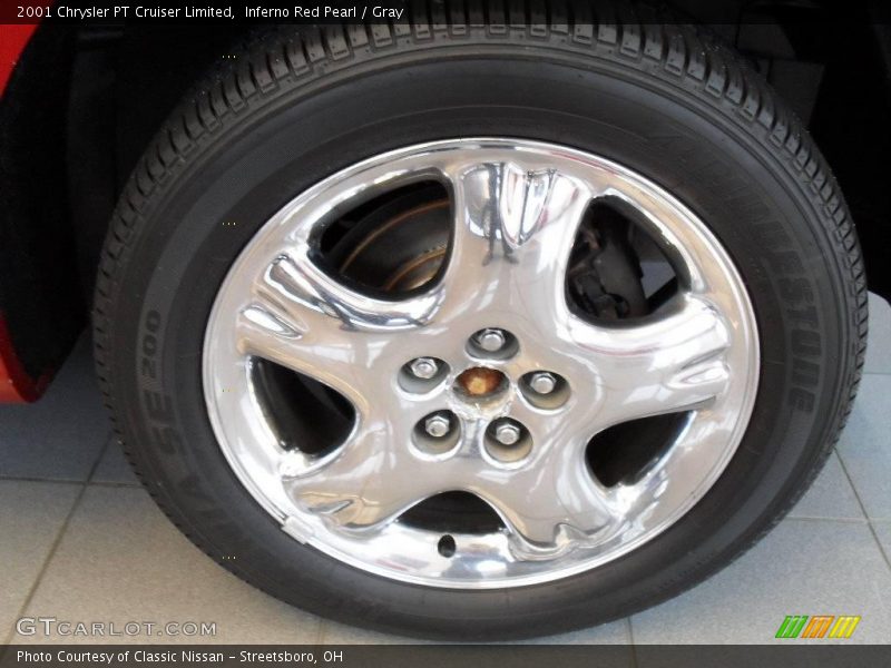 Inferno Red Pearl / Gray 2001 Chrysler PT Cruiser Limited