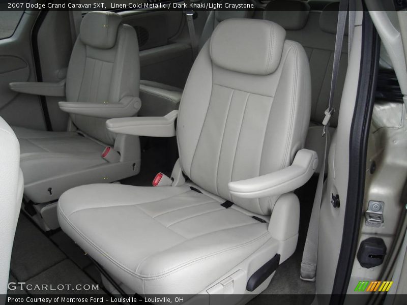 Linen Gold Metallic / Dark Khaki/Light Graystone 2007 Dodge Grand Caravan SXT