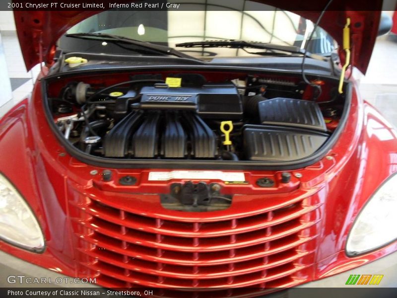 Inferno Red Pearl / Gray 2001 Chrysler PT Cruiser Limited