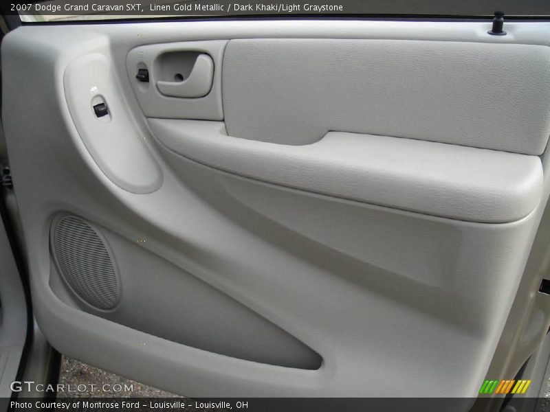 Linen Gold Metallic / Dark Khaki/Light Graystone 2007 Dodge Grand Caravan SXT