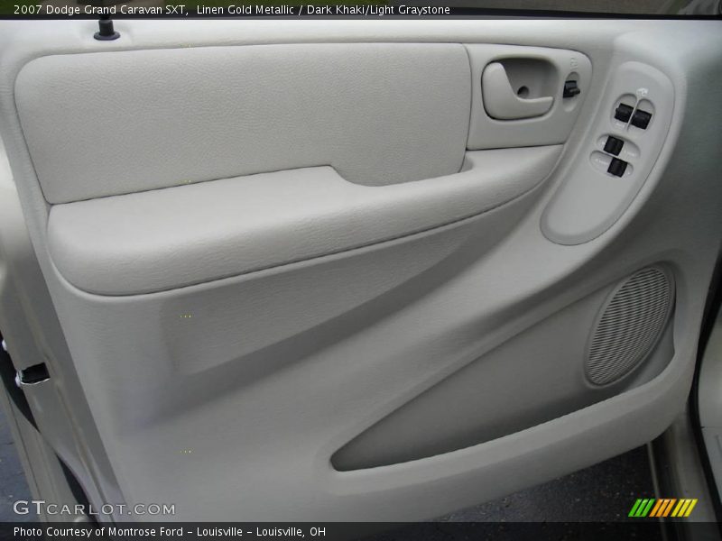 Linen Gold Metallic / Dark Khaki/Light Graystone 2007 Dodge Grand Caravan SXT